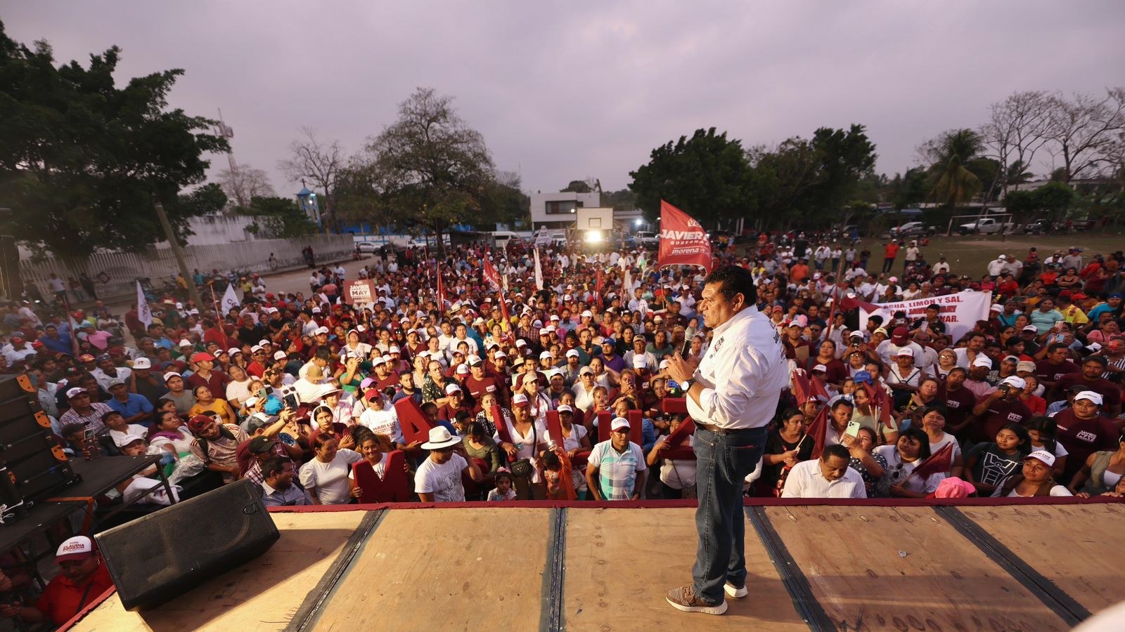 Será Huimanguillo centro de desarrollo en Tabasco y como nunca se construirán grandes obras, anuncia Javier May